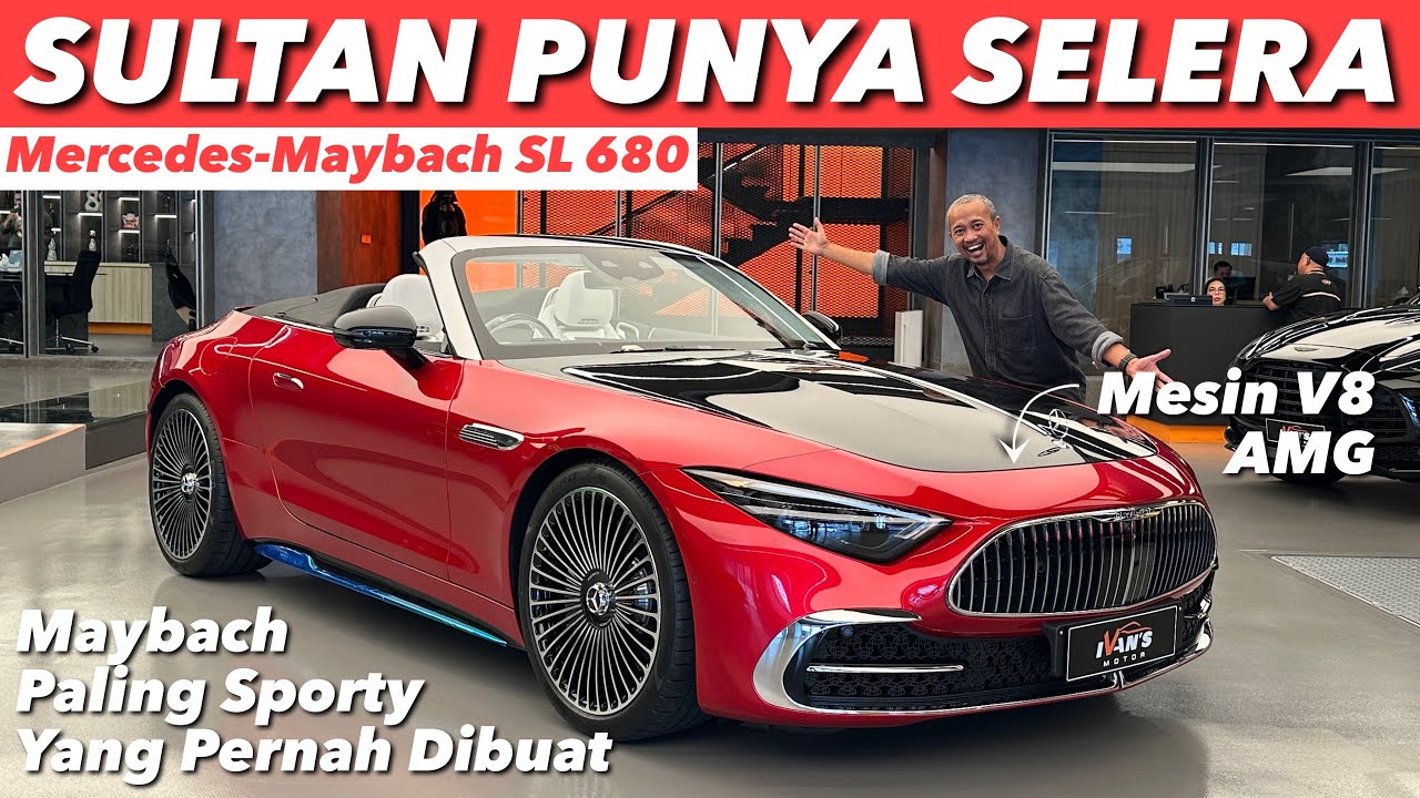 KETIKA MAYBACH DAN AMG BERSATU | MERCEDES-MAYBACH SL 680