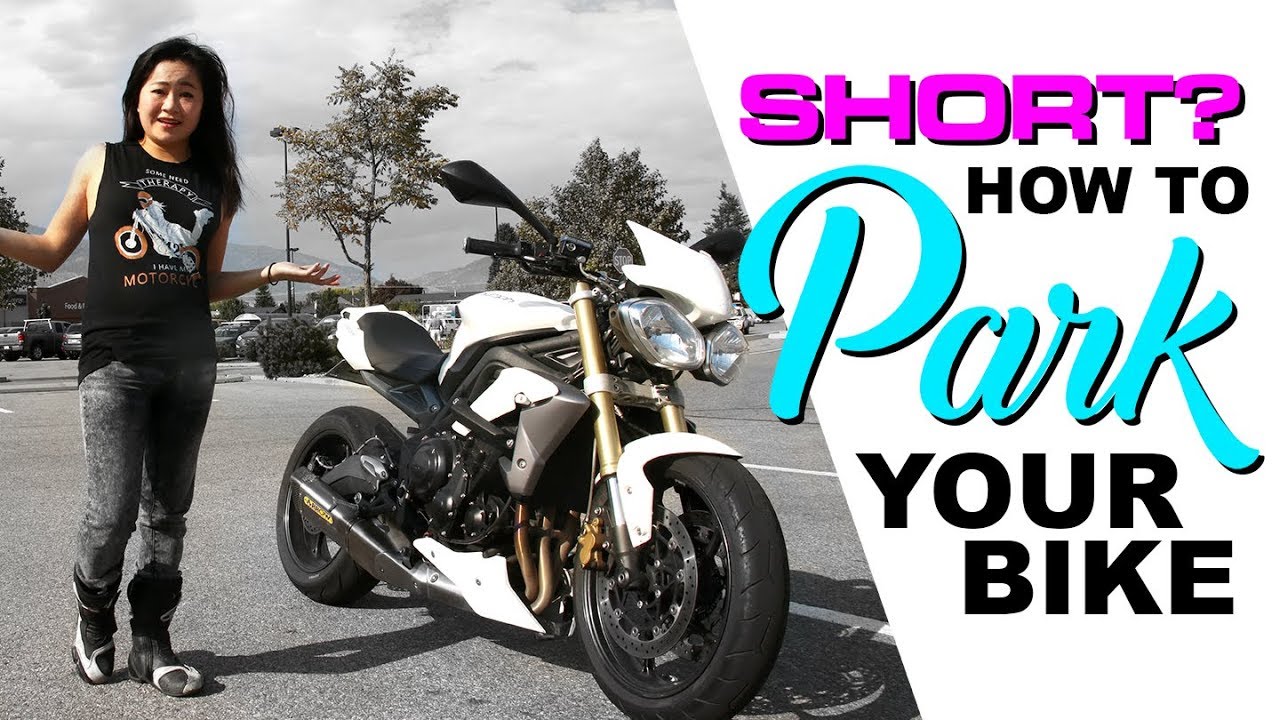 Short Motorcycle Riders, Parking Tips and Tricks