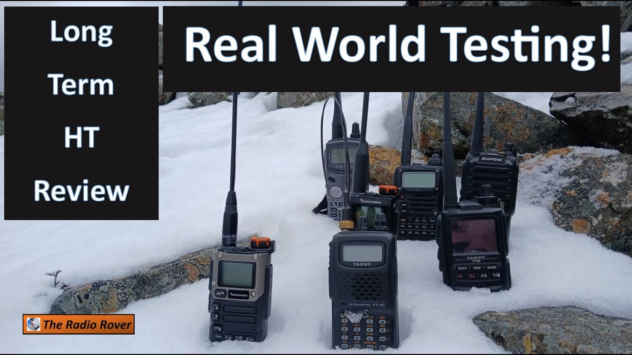 Real World, Long term, Hand Held HT VHF UHF Radio Tests