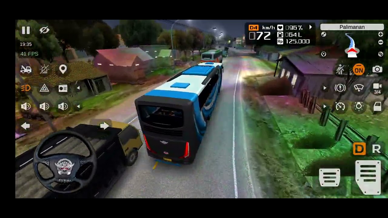 Indian Bus Simulator Gameplay | Realistic Driving 🔥😍