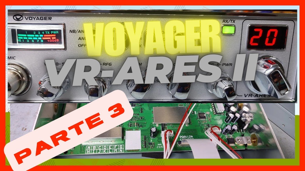 Voyager Ares-II programação via computador tutorial completo Parte 3