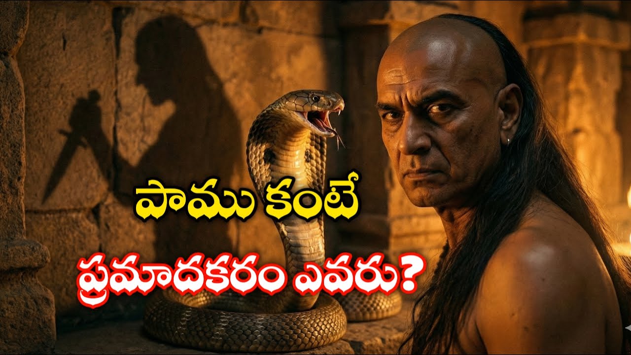 పాము కంటే ప్రమాదకరం ఎవరు? చాణక్యుడు చెప్పిన ఈ లక్షణాలు ఎవరిలో ఉన్నా జాగ్రత్త! | Chanakya Niti Telugu