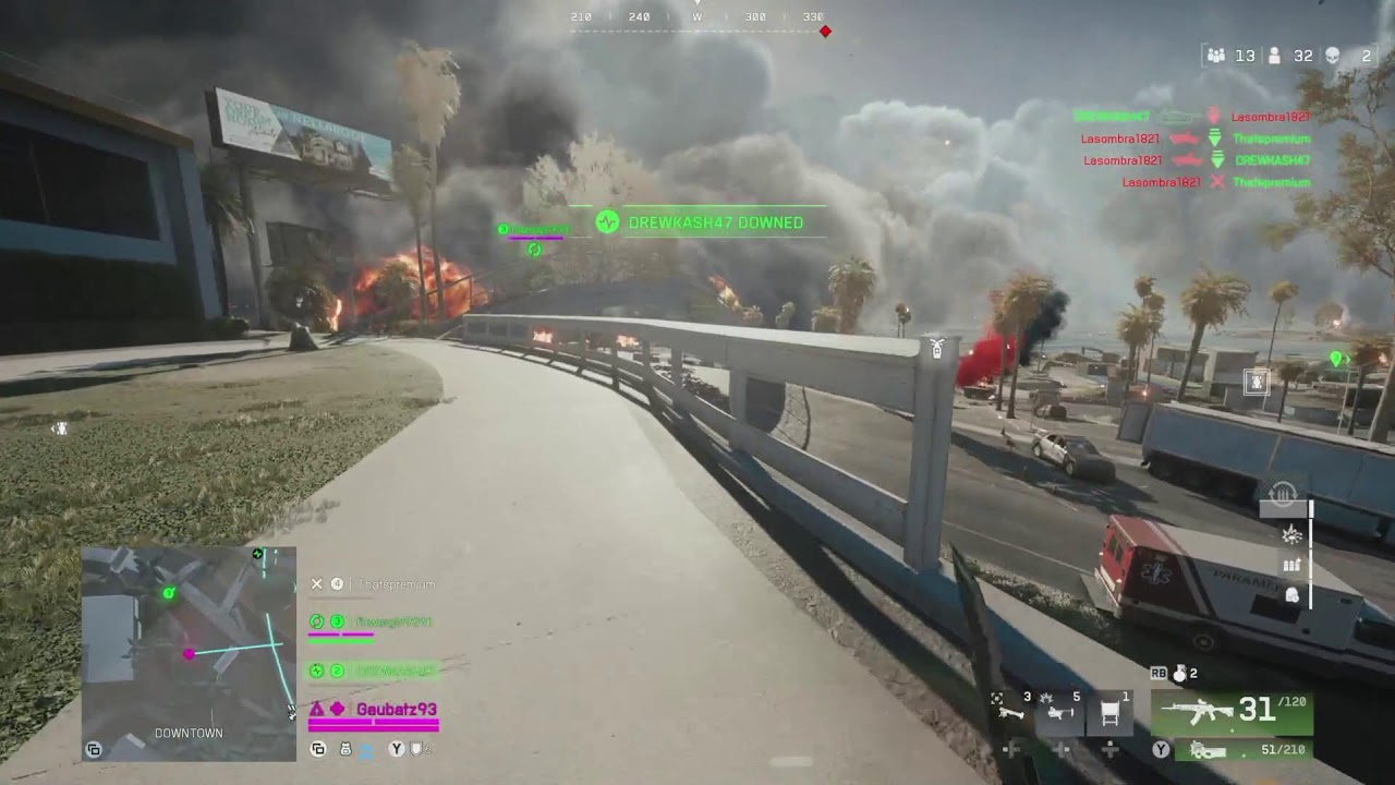Battlefield Red Sec Quads