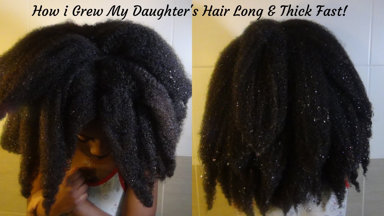Try This Method once a week to Grow Your Daughter's Hair Super long, healthy & strong.