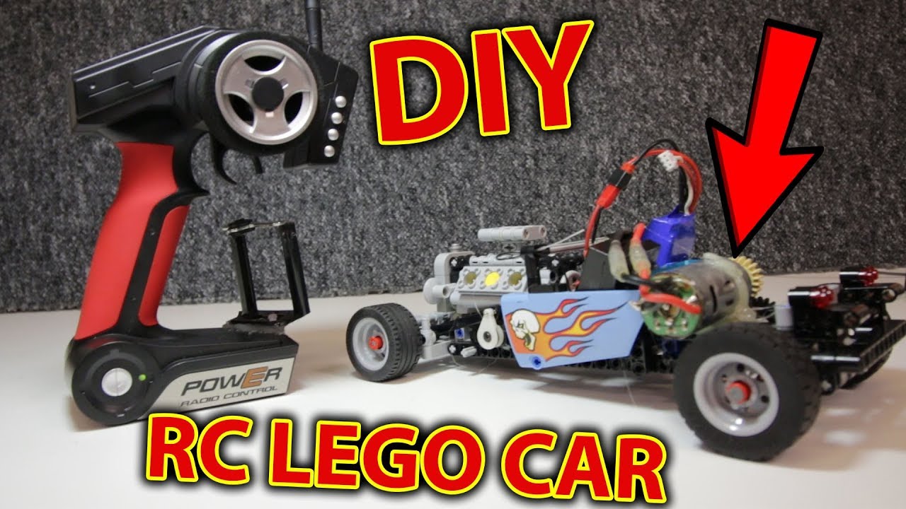 Over powered RC LEGO Car Crash FAIL + Accident - outch!!! + Burnout