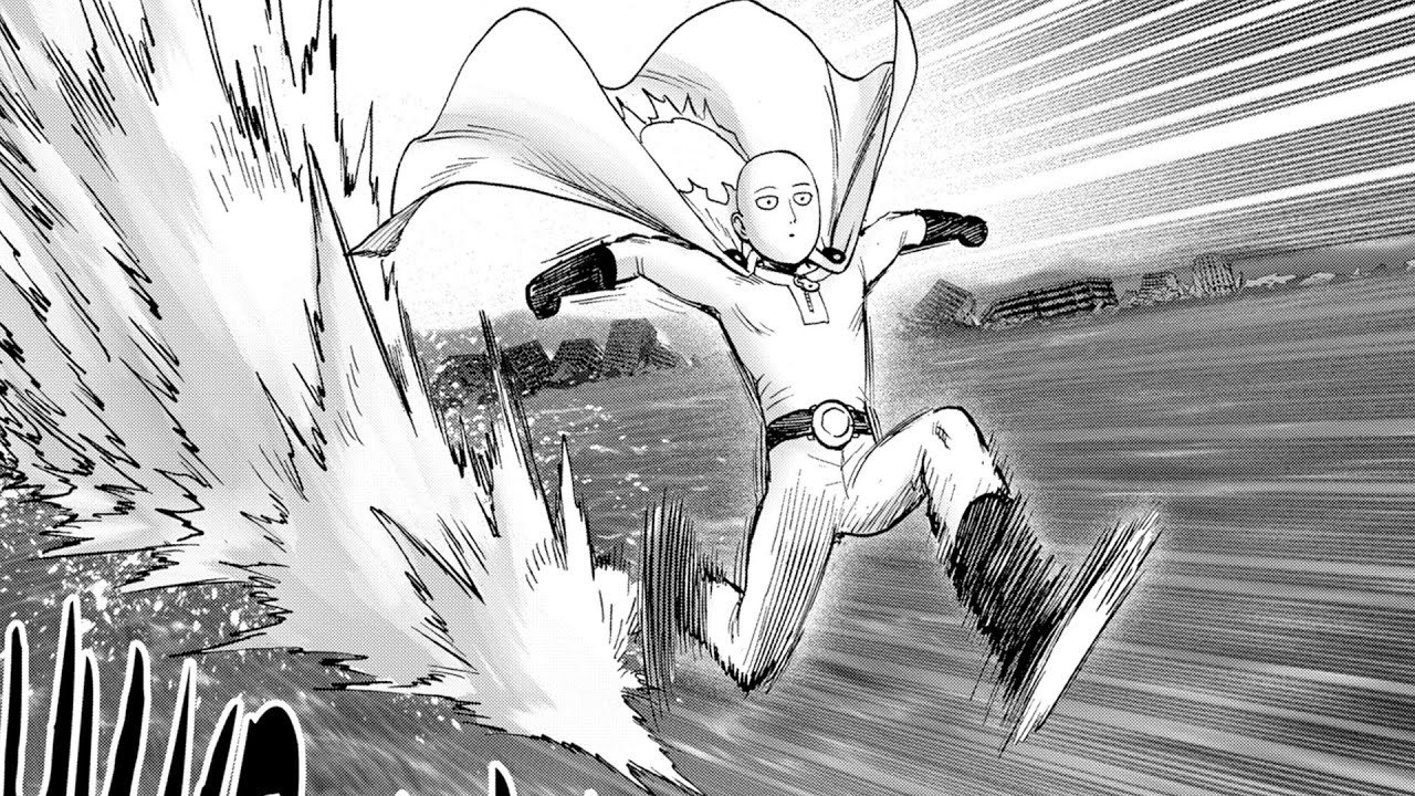 Saitama vs Evil Ocean Water | One-Punch Man