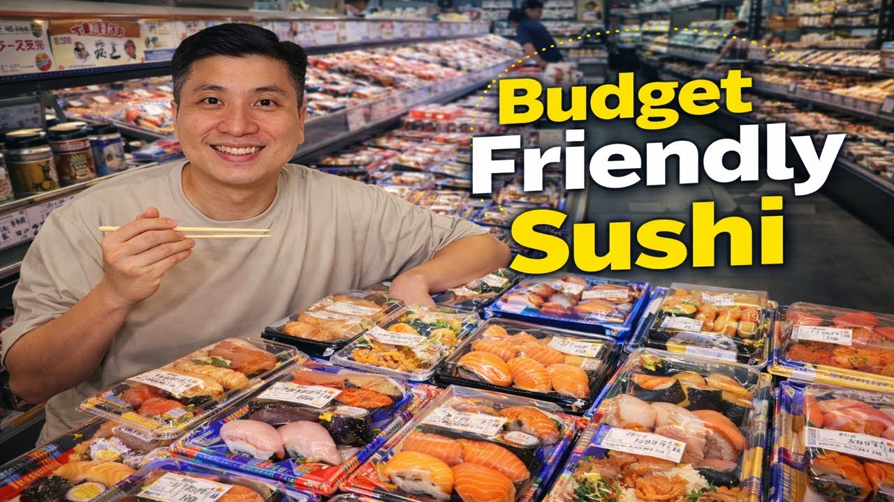 🍣 I Found CHEAP Sushi in Japan… and It’s Actually AMAZING
