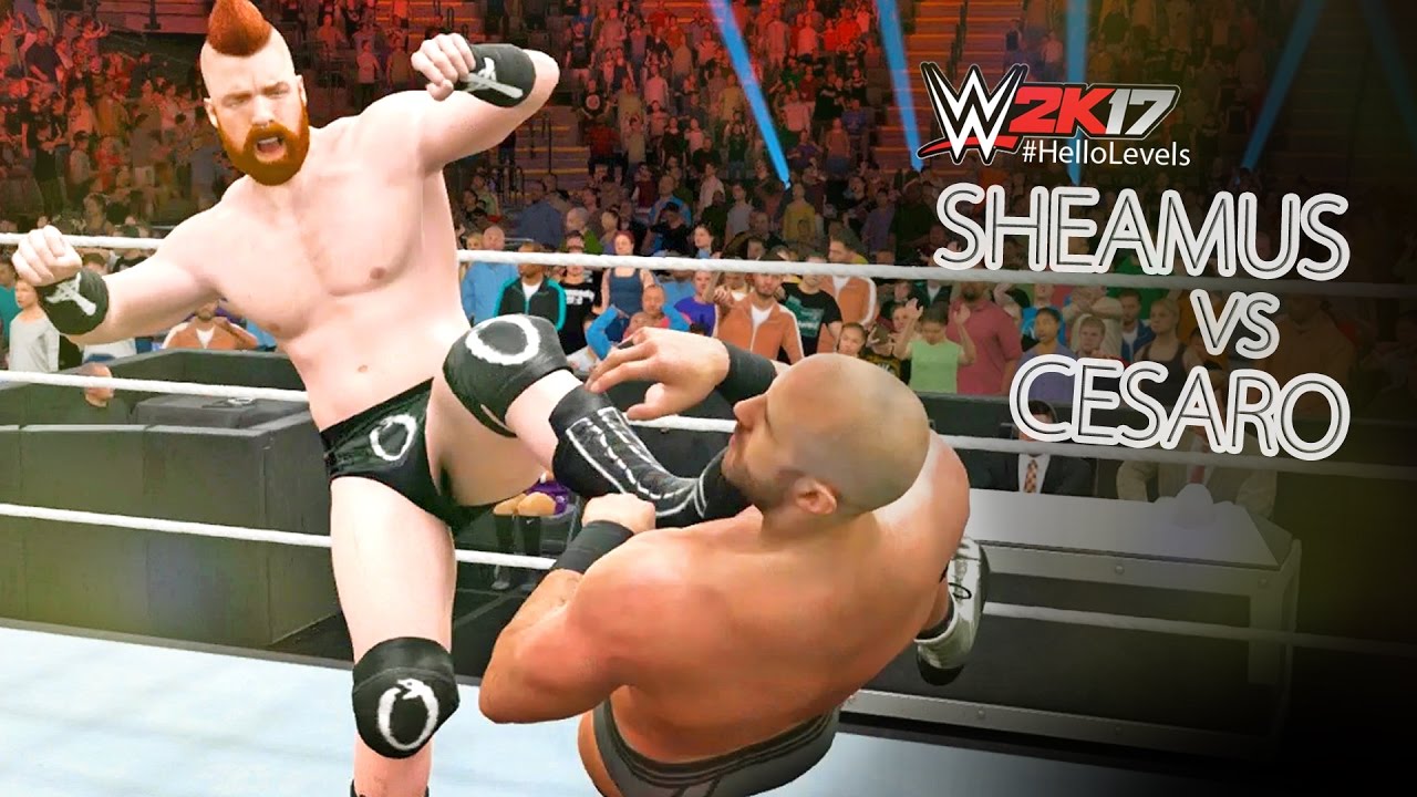 WWE 2K17 Sheamus vs Cesaro | WWE 2K17 PS4 Gameplay