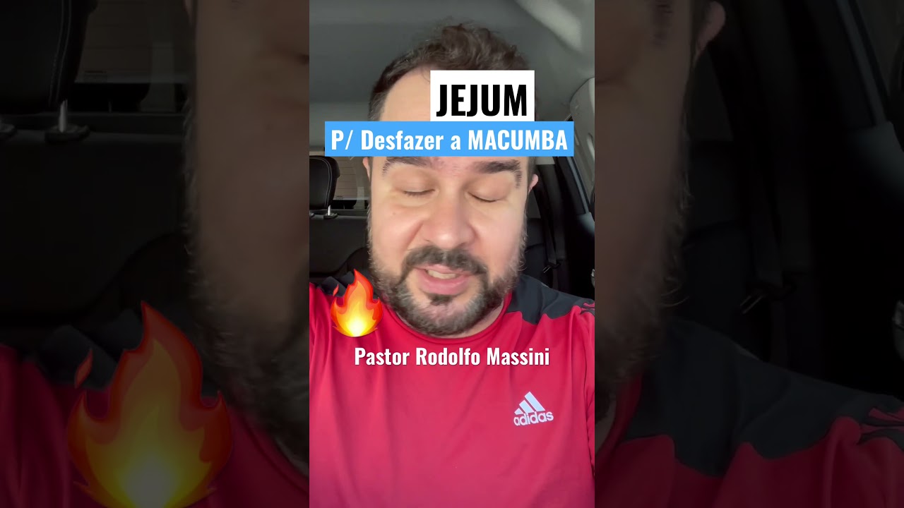 JEJUM PARA DESFAZER a MACUMBA