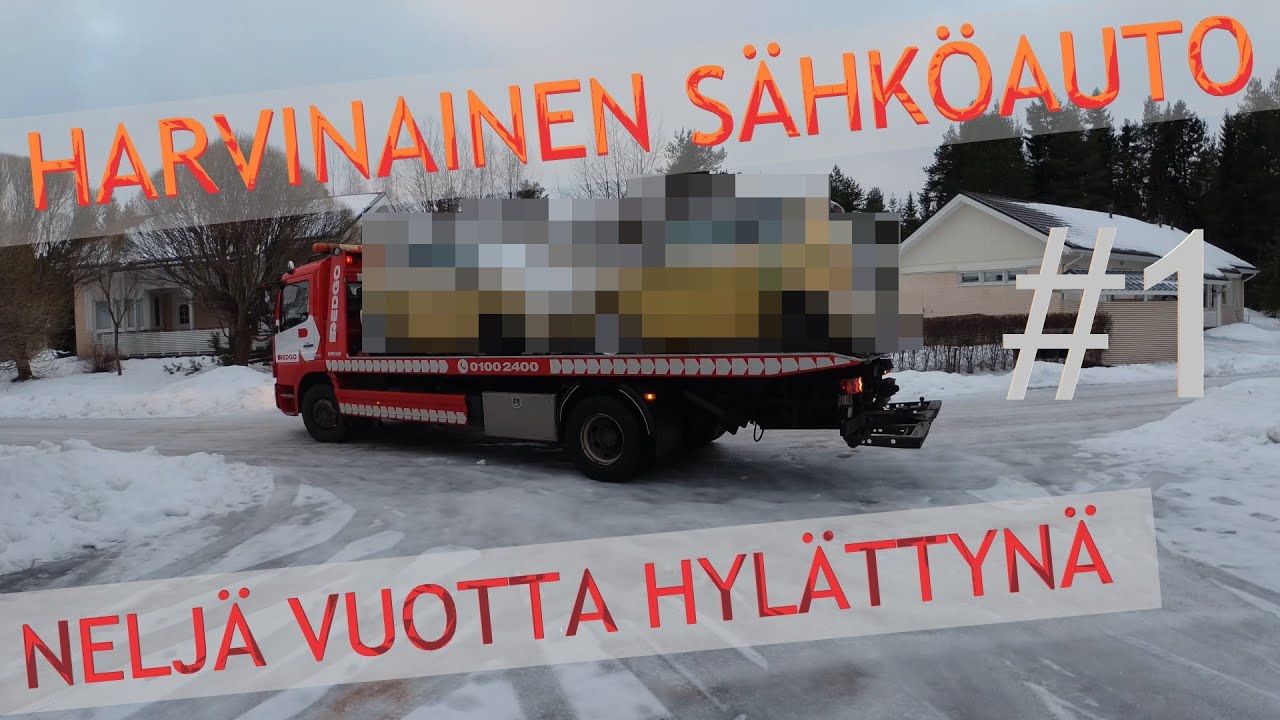 Harvinainen sähköauto - Osa 1 - Maksanut 50k€, nyt hylättynä monta vuotta. Yritetään korjata.