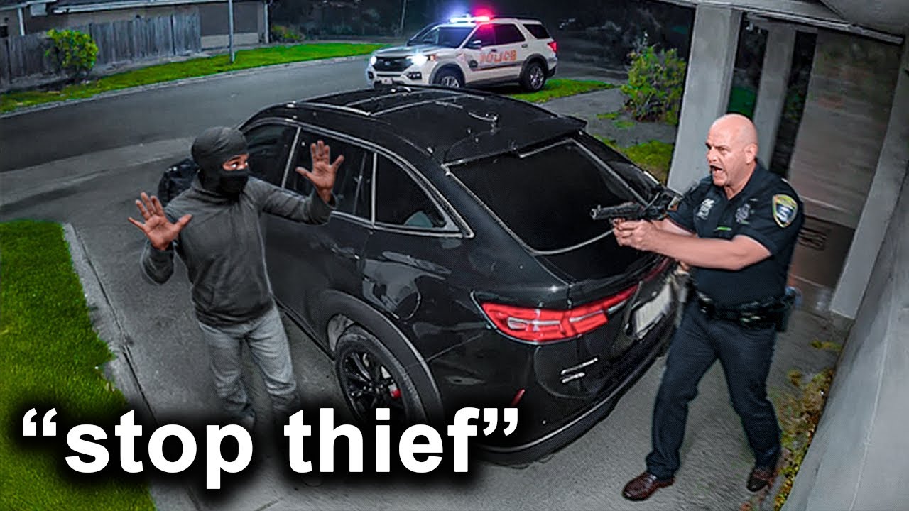 When Dumb Home Burglars Get Caught In The Act