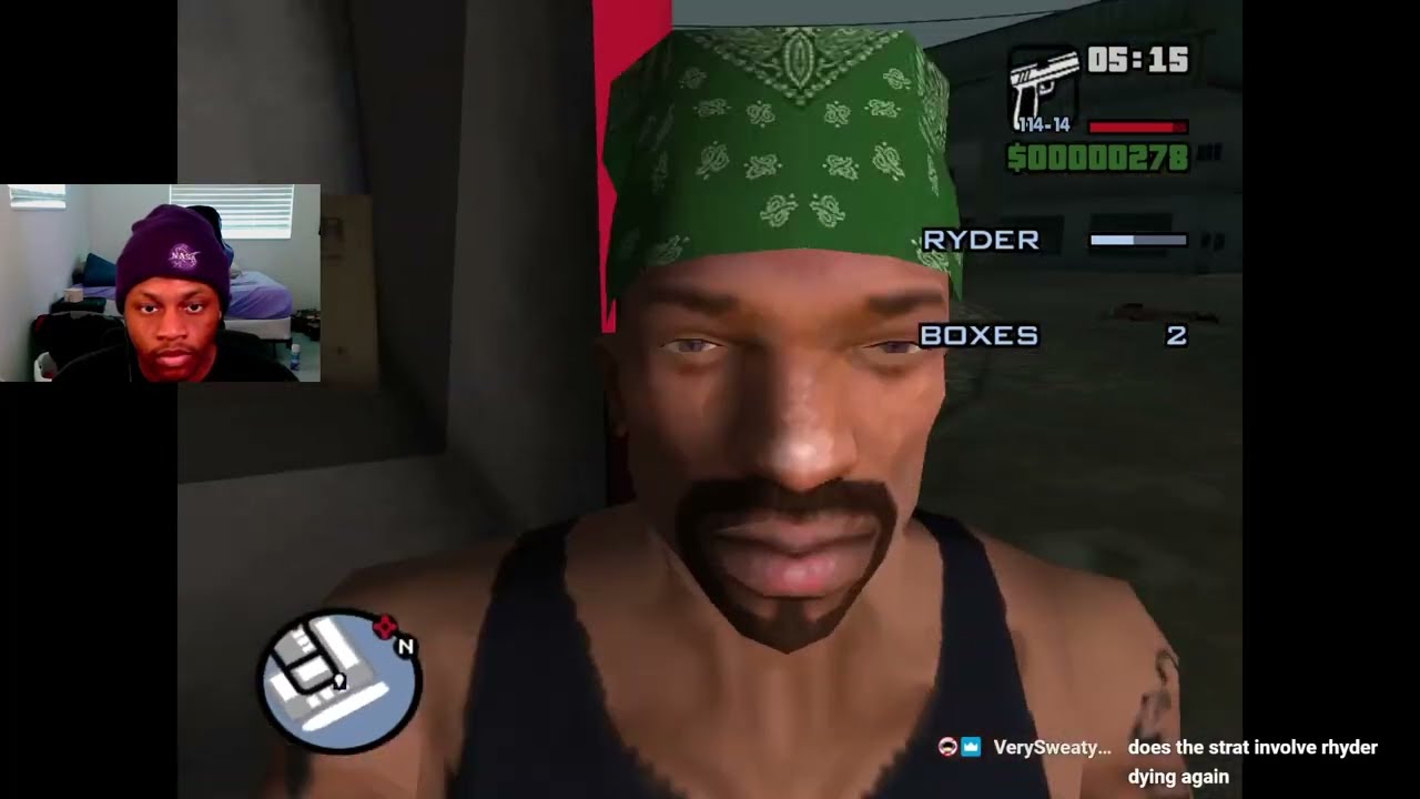 SpaceManNoHelmet Plays GTA SanAndreas Part 3 | SPINNING THE BLOCK! | VOD Jan 24, 2023