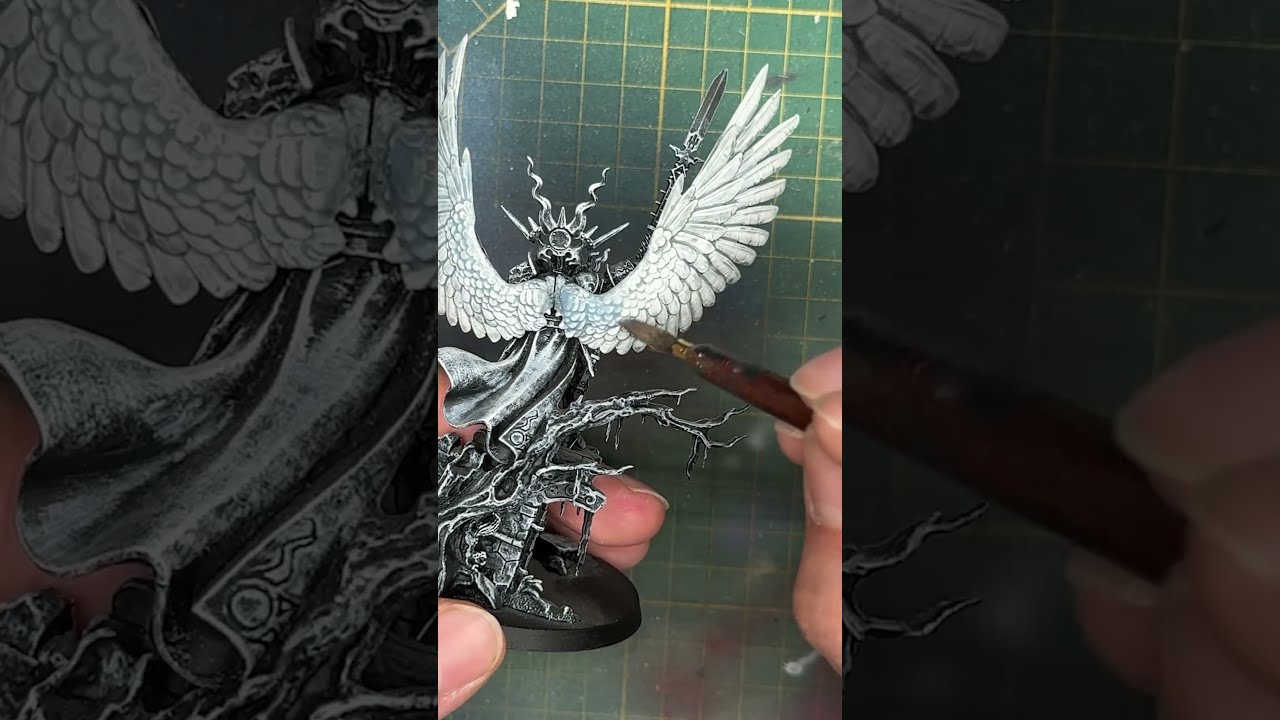 Painting Angel Wings 