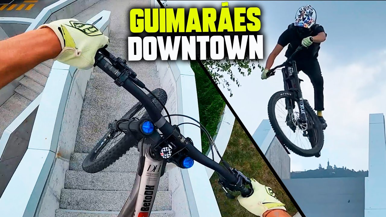 DOWNHILL URBANO🔥 na cidade de GUIMARÃES!