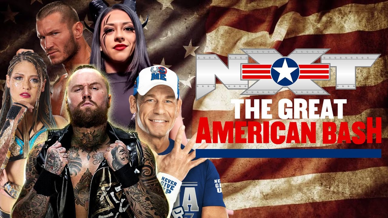 NXT Great American Bash Match Card  [WWE2K25 Universe Mode] [German]