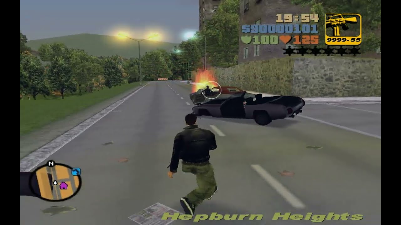 !!! TOTAL RAMPAGE AGAINST ARMY IN GTA 3 WITH FULL AUTO M16 RIFLE  6 STARS AND DAMAGE TEST !!!