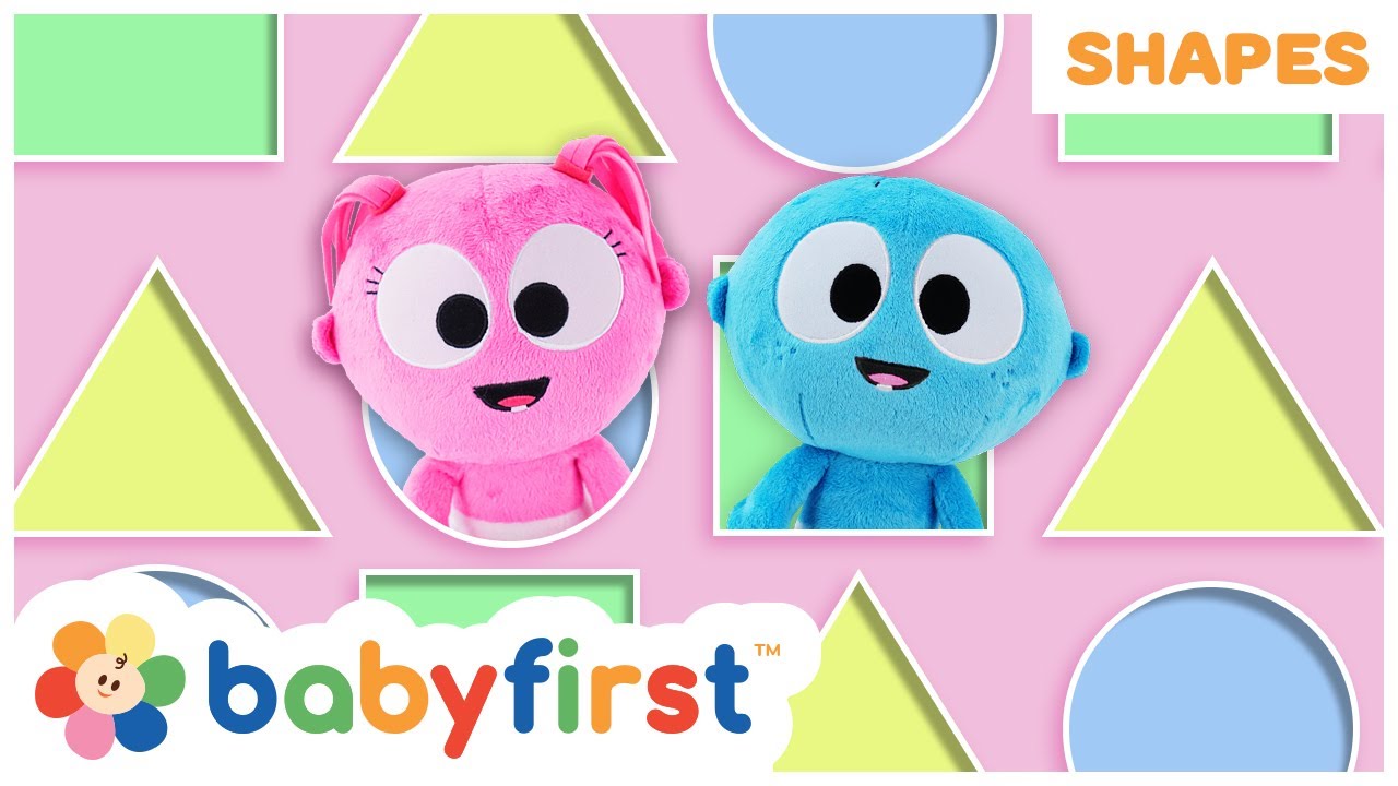 Learn Shapes for Kids w GooGoo & GaaGaa | Educational Learning Videos for Toddlers | Baby First