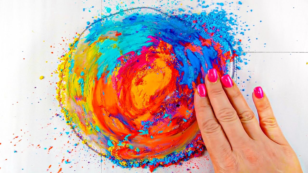 Clear Slime Coloring with Pigment, Food Coloring, Glitter! I'm even coloring a no glue slime!