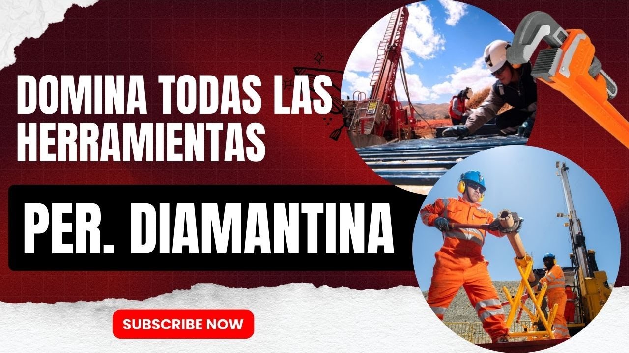 🛠️ Herramientas de Perforación Diamantina: Secretos del Trabajo en Mina. Trabajo Eficiente  Youtube.