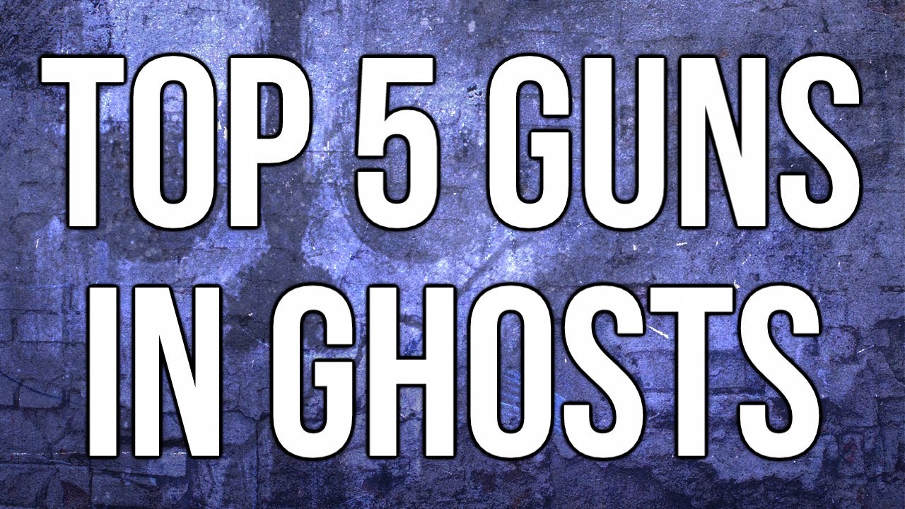 Ghosts In Depth — 5 лучших пушек в Ghosts (и розыгрыш Elgato)