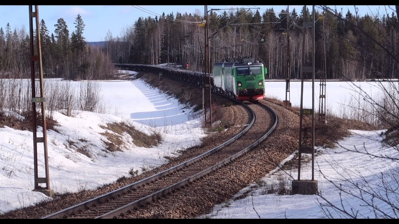 Green Cargo Transmontana Mb Stålpendeln Björnsjö 18April20