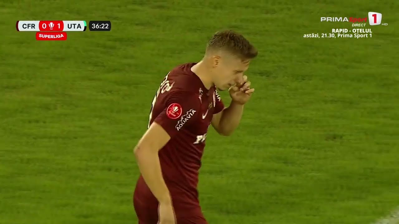 REZUMAT: CFR Cluj - UTA Arad 1-3. S-a scandat 