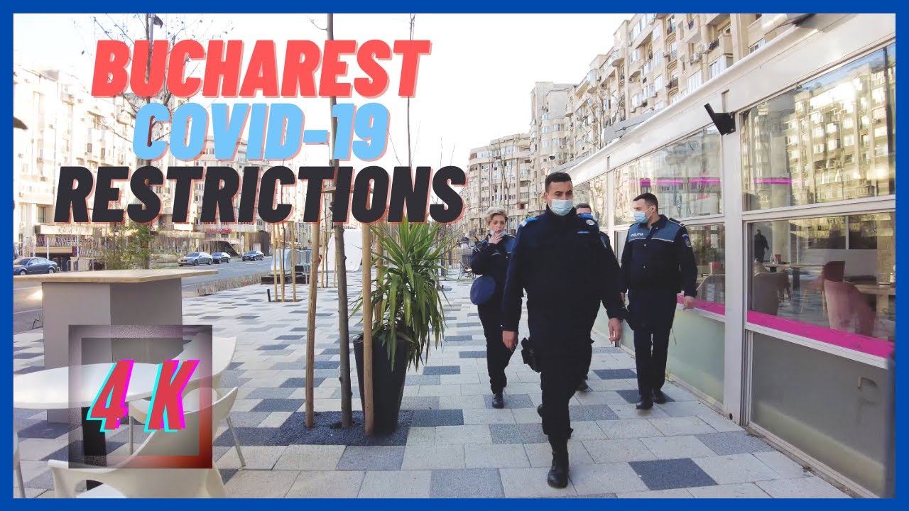 ▪4K▪Bucharest Walks: Decebal Boulevard full tour. The pole of parties before the pandemic