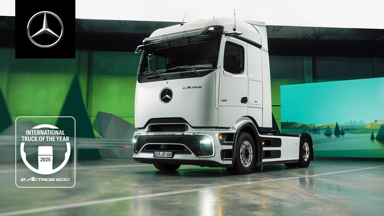 Der neue Mercedes-Benz eActros 600: Truck of The Year 2025