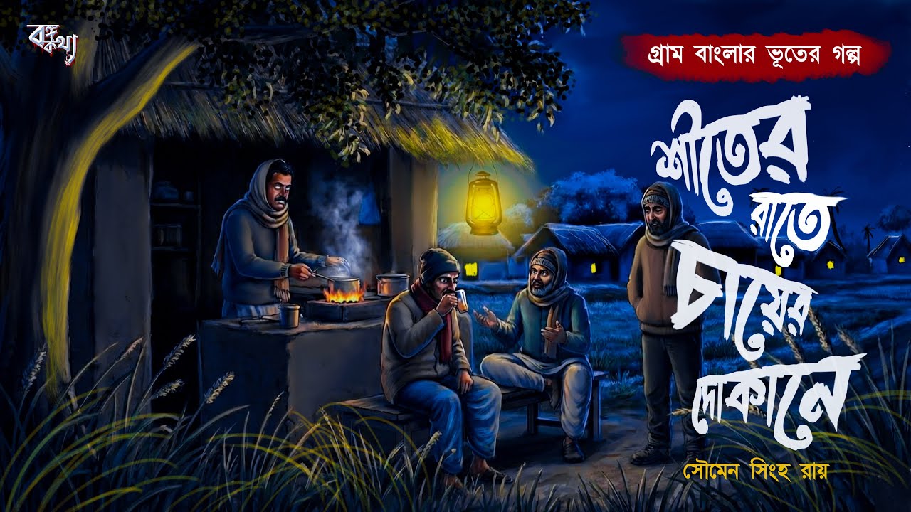 শীতের রাতে চায়ের দোকানে - গ্রাম বাংলার ভূতের গল্প | Gram Banglar Vuter Golpo | Bengali Horror Story