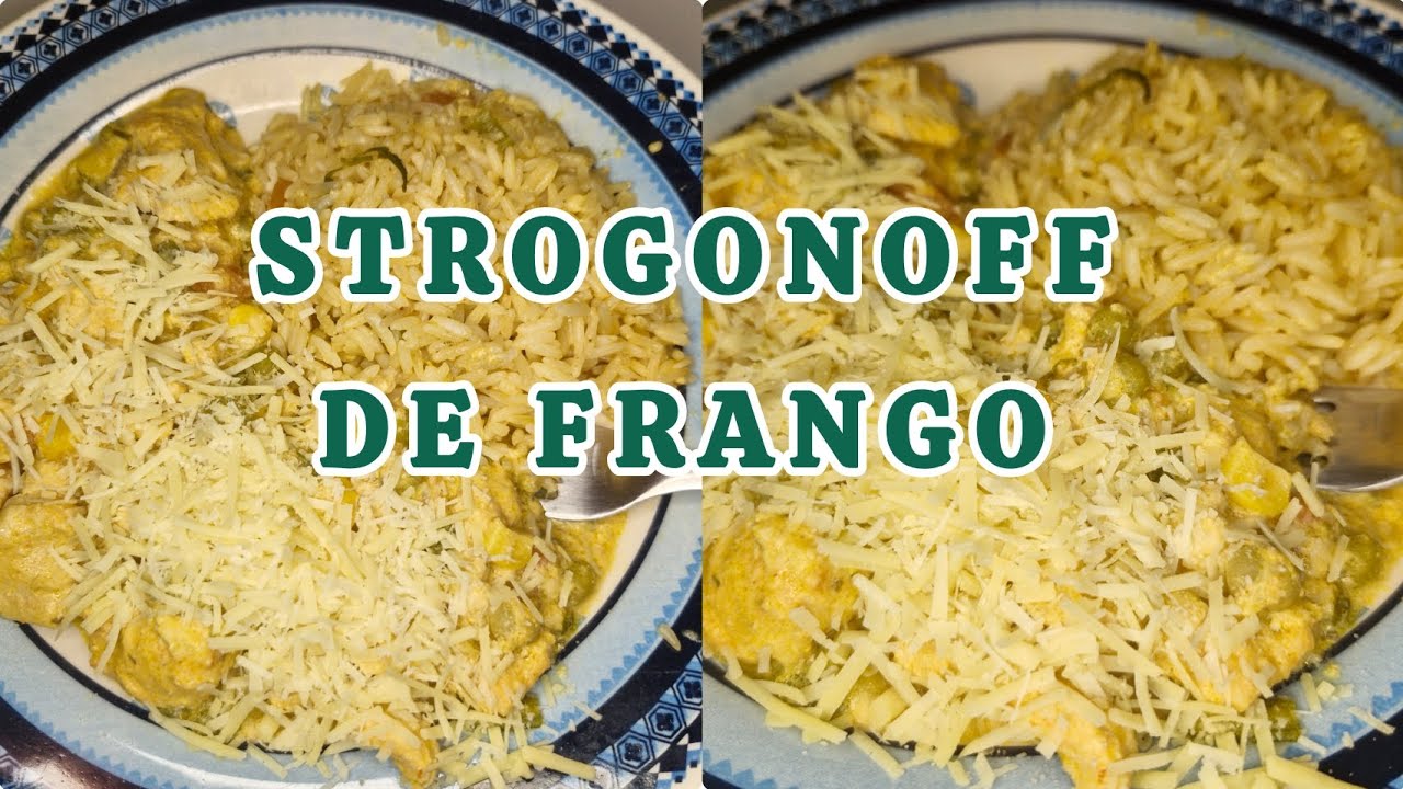 STROGONOFF DE FRANGO!UM DELCIOSO PRATO 😋/FÁCIL E RÁPIDO DE FAZER! /DFRECEITAS_AP 33