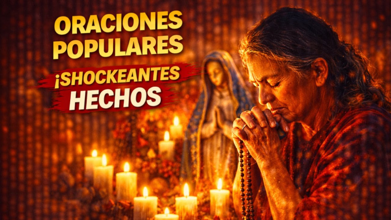 Oraciones populares: las plegarias que el pueblo reza cuando la Iglesia guarda silencio