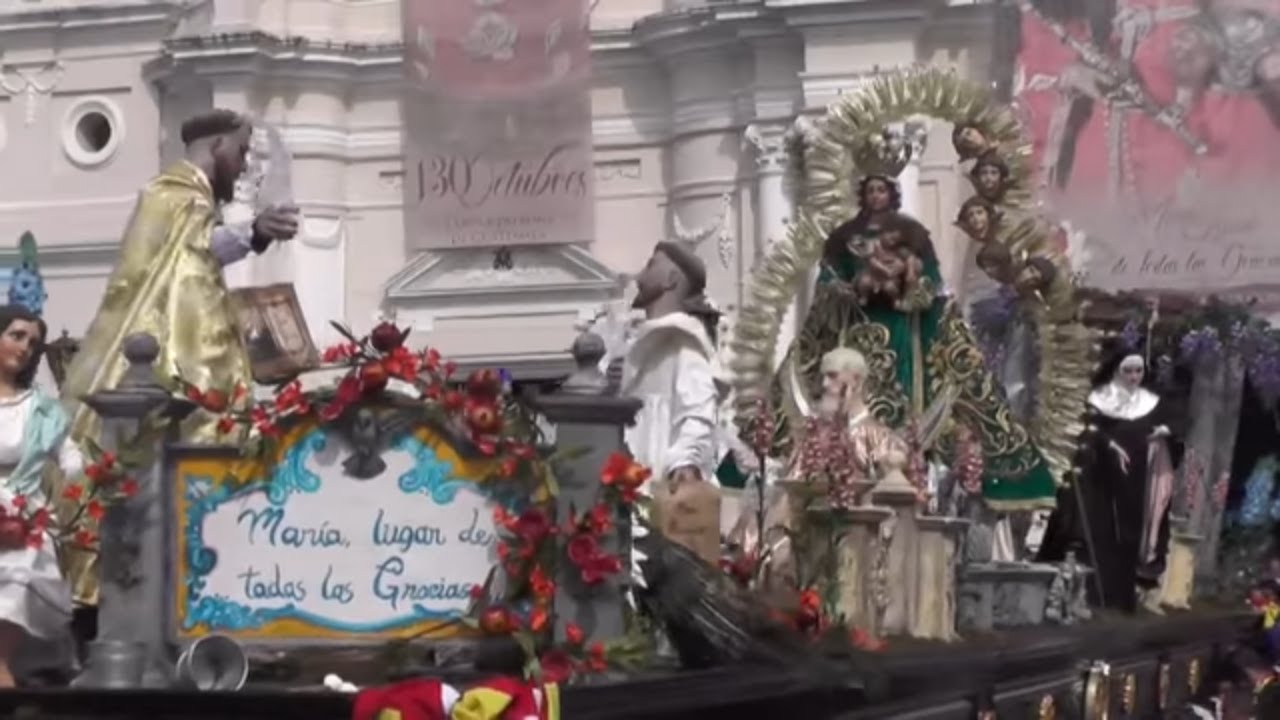 Virgen del Rosario Procesión Templo de Santo Domingo 2018