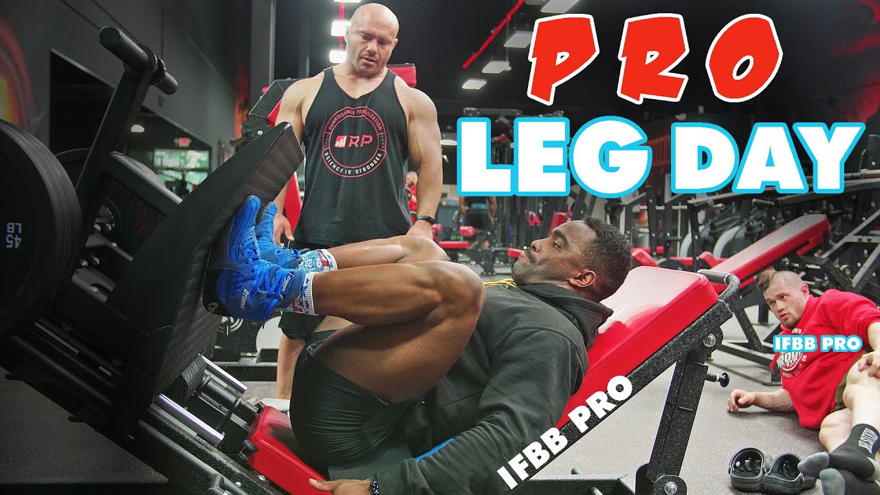 Узнайте, как тренировать ноги, как профессиональный бодибилдер IFBB