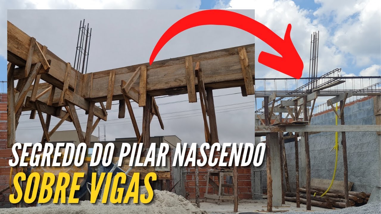 PILAR NASCENDO DIRETO NA VIGA