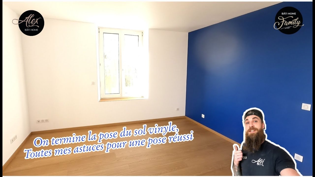 On termine la pose du sol vinyle, toutes mes astuces pour une pose réussi - Ep 44