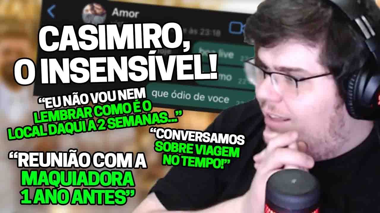 O CASAMENTO EST&Aacute; DEIXANDO O CASIMIRO LOUCO! | Cortes do Casimito