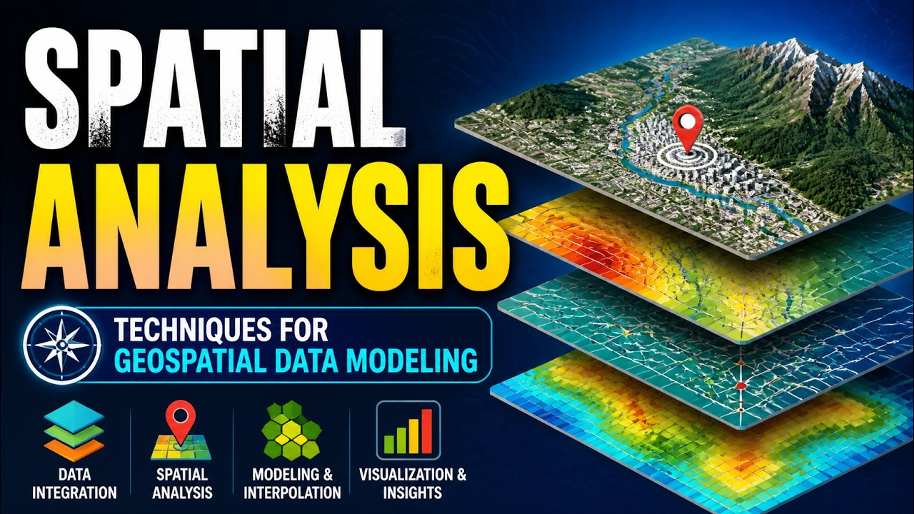 Spatial Analysis - Techniques for Geospatial Data Modeling (11 Minutes)