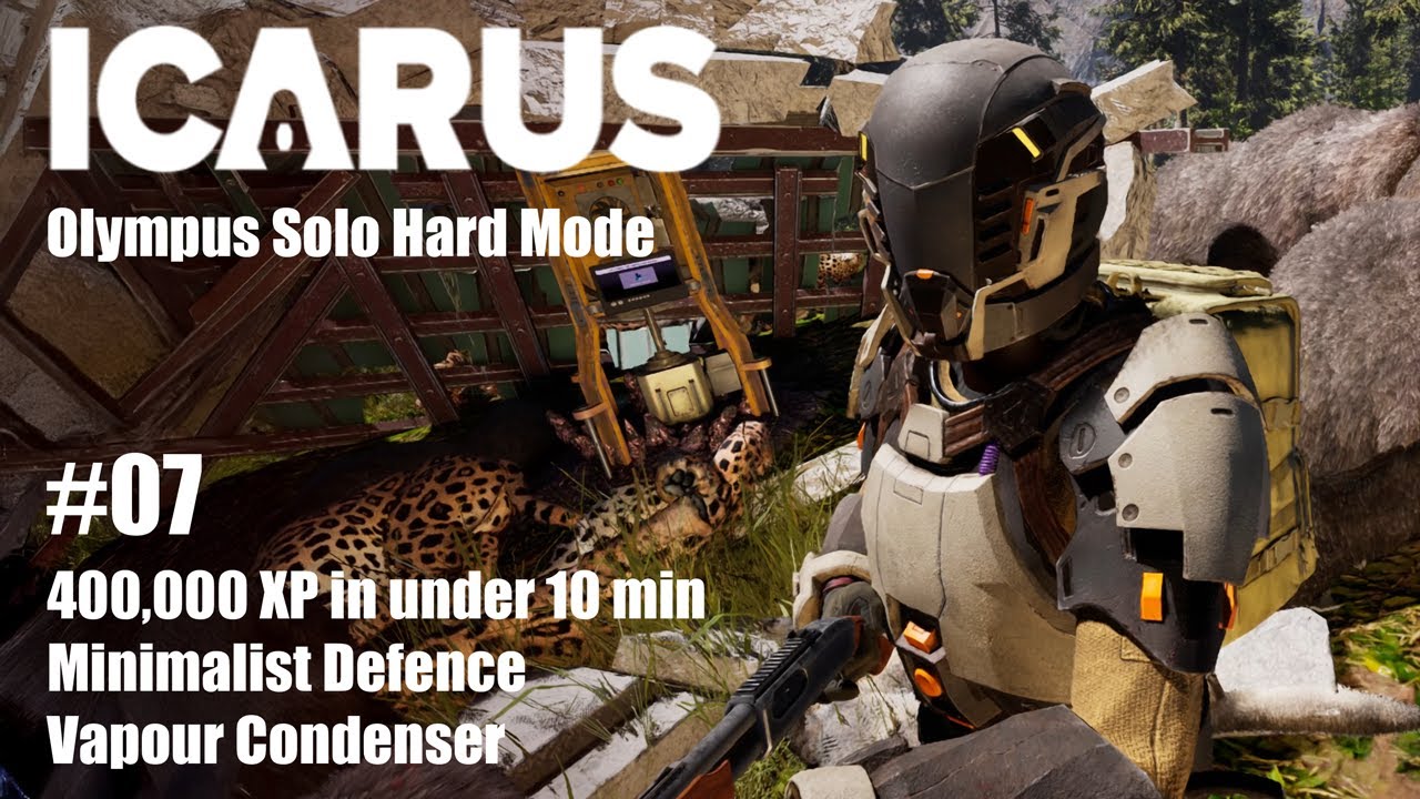 Icarus - P7 - Vapour Condenser minimalist defence and tone of XP!