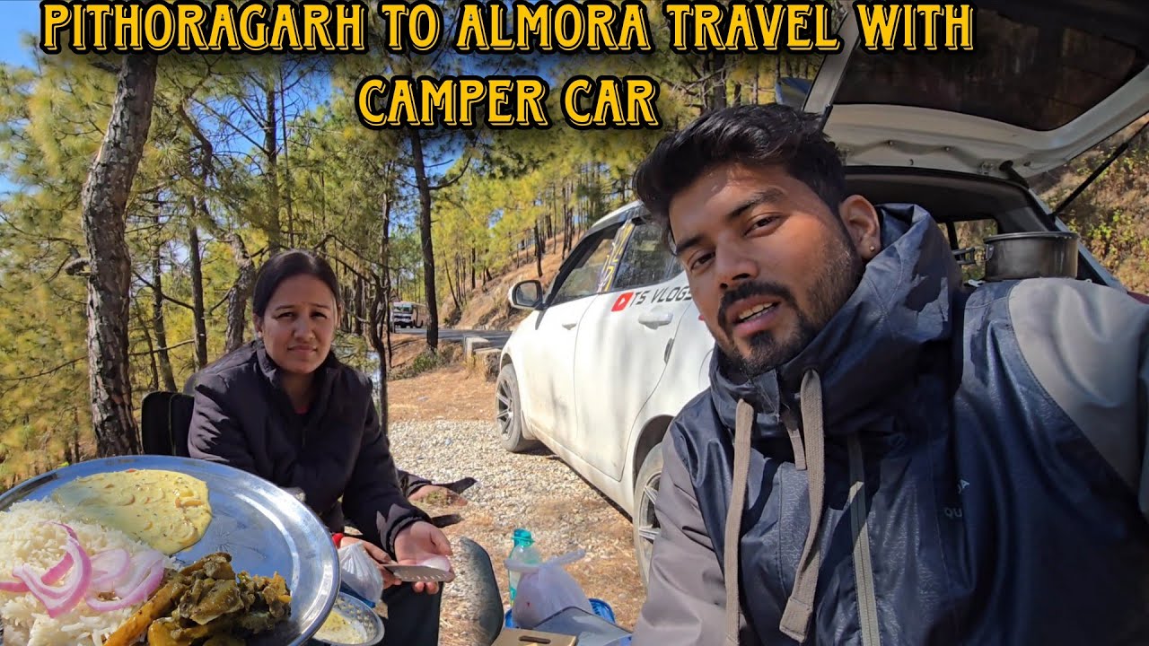 Camper Car Journey | Pithoragarh to Almora Road Trip & Cooking in Car @tripsense 