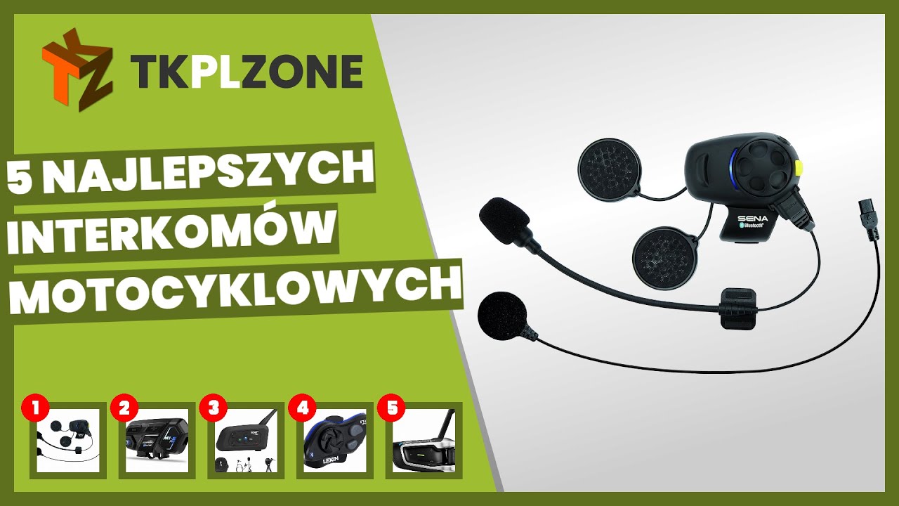 5 najlepszych interkom&oacute;w motocyklowych