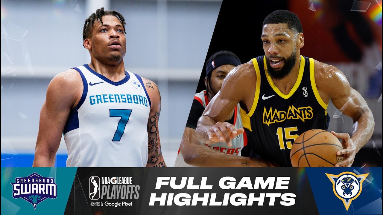 No. 5 Greensboro Swarm vs. No. 4 Indiana Mad Ants - Game Highlights