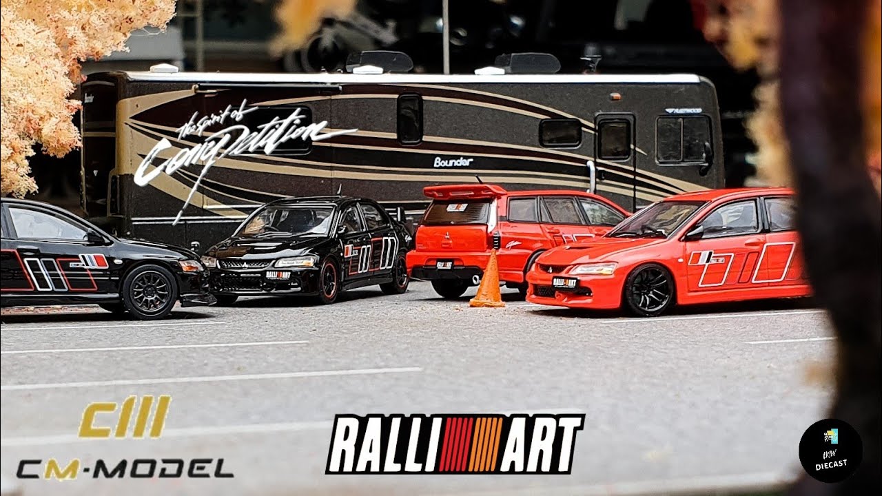 Mitsubishi Lancer Evolution IX Ralliart by CM Model | UNBOXING and REVIEW