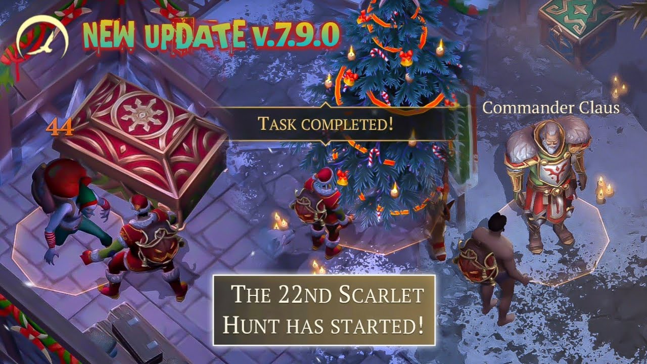 CHRISTMAS UPDATE! v.7.9.0 | Plague Elf Village | Commander Claus Camp ~ Grim Soul Survival