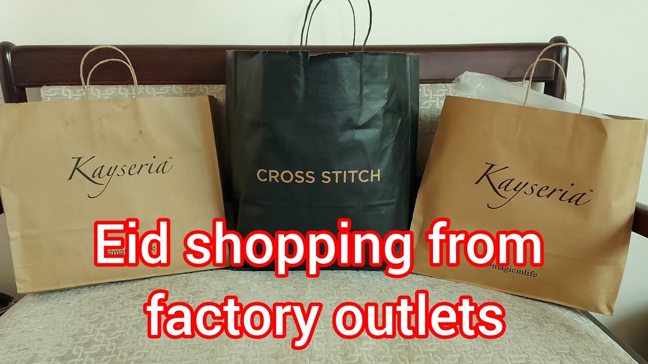 Huge Eid shopping haul from factory outlets #eidshoppinghaul #factoryoutlets