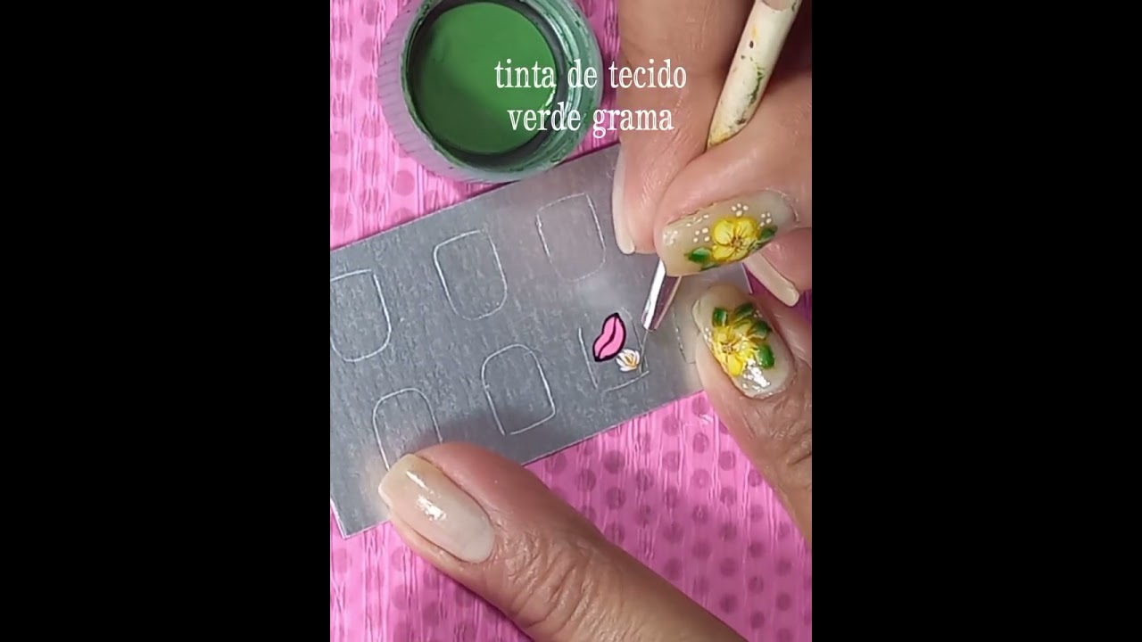 💥Adesivo para unha usando carimbo [na caixa de leite ] @adesivoslin