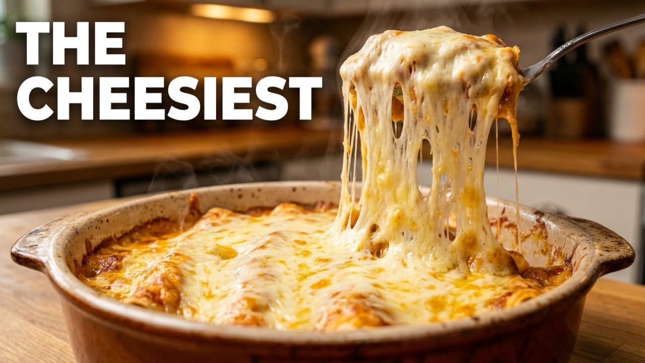 The Cheesiest Chicken Enchilada Bake (YOU HAVE TO TRY THIS)