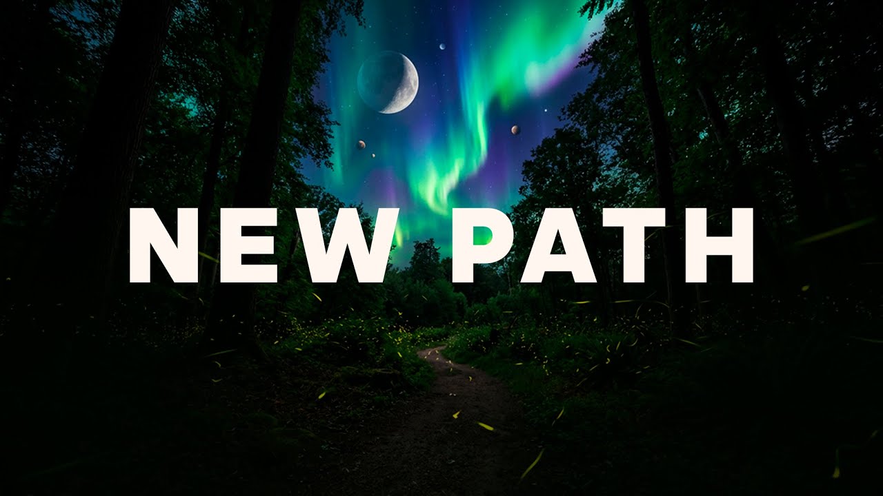 Walking Alone Under the Northern Lights 🌲 Ethereal Lofi - NEW PATH