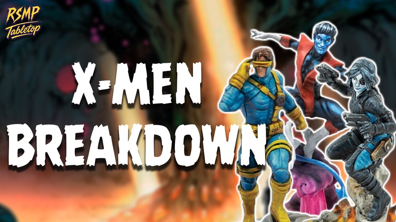 Marvel Crisis Protocol MCP Making an X-Men Roster