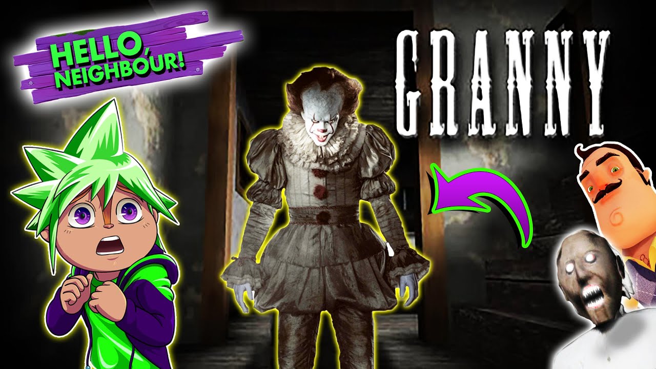 CHIPMUNK vs PENNYWISE GRANNY | Hello Neighbor Mod