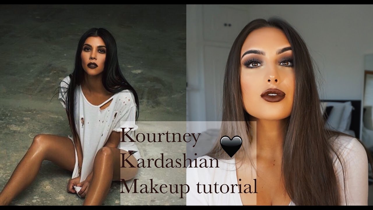 Kourtney Kardashian Inspired Makeup Tutorial